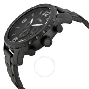 open-box-fossil-nate-chronograph-black-dial-black-ionplated-mens-watch-jr1401_2