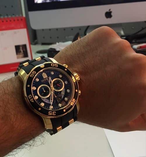 Invicta 6981 Pro Diver 18K Gold Sport maquina suiza reloj deportivo para  caballero - TIME El Salvador