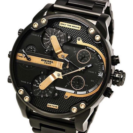 Diesel DZ7315 Mr Daddy 2.0 reloj grande acero inoxidable para caballero -  TIME El Salvador