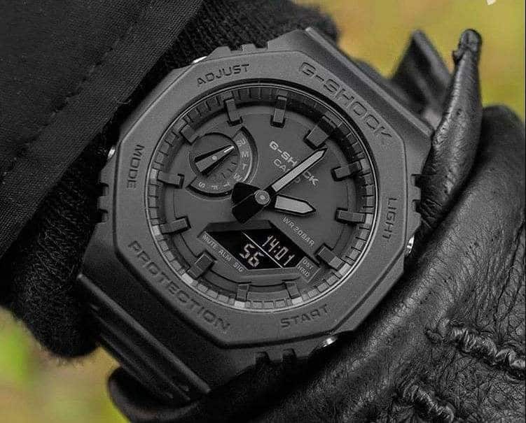Casio G-Shock GSTS310-1A Reloj deportivo de cuarzo japonés de poliuretano  negro para hombre, Negro -, Digital