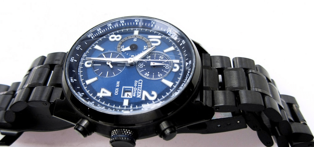 Citizen Reloj para hombre con movimiento Eco-Drive, Tono plateado, Case  diameter-dimension 43 mm Case thickness 12 mm, Casual