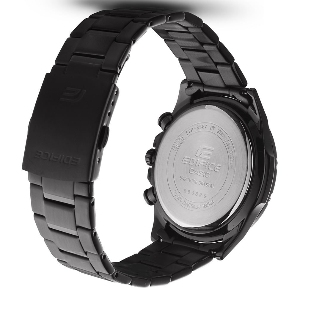  Casio Edifice cronógrafo cuarzo esfera negra reloj para hombre  EFR-S567DC-1AVUDF, Cronógrafo, movimiento de cuarzo : Ropa, Zapatos y  Joyería