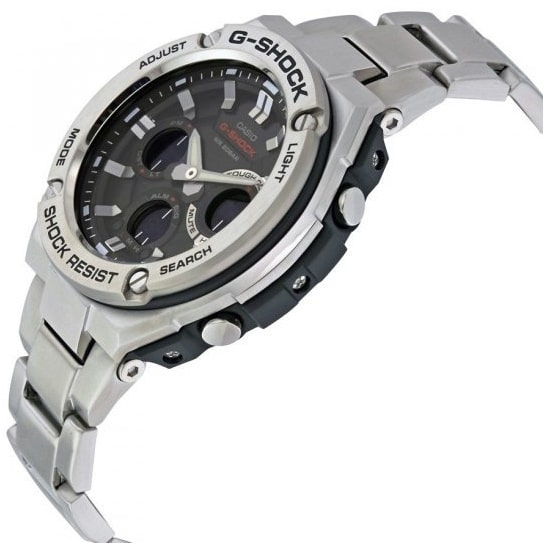 Casio G-Shock GST S110D-1A G Steel reloj acero inoxidable