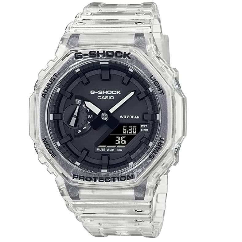 G-Shock - Reloj deportivo gris para hombre
