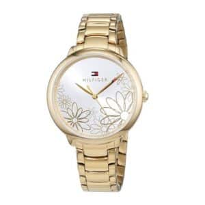 Tommy Hilfiger Gold Flowers 1781781 reloj dorado para dama