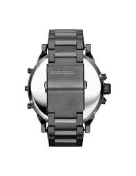 Diesel Reloj de acero inoxidable DZ7331 Mr Daddy 2.0 en tono plomizo para  hombre, Reloj de cuarzo