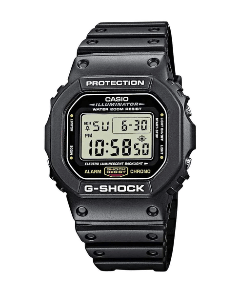 Reloj Casio Hombre G-shock Dw-5600ca-8d Original Color de la correa Negro  Color del bisel Negro