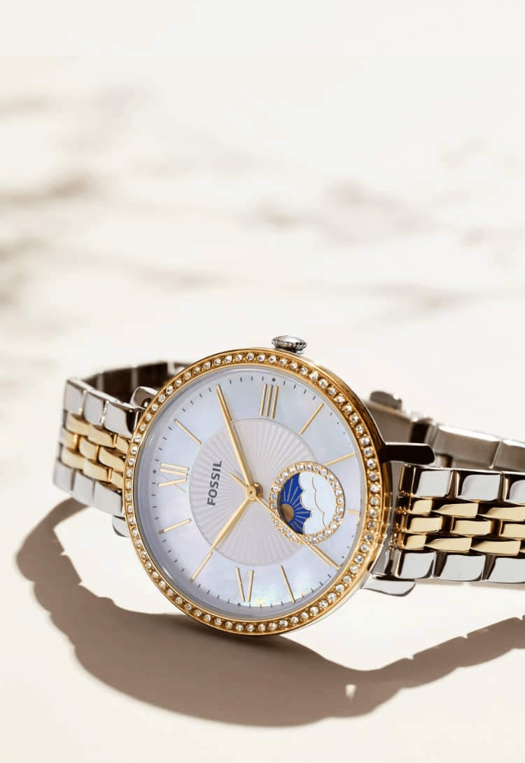 Fossil dial blanco 2