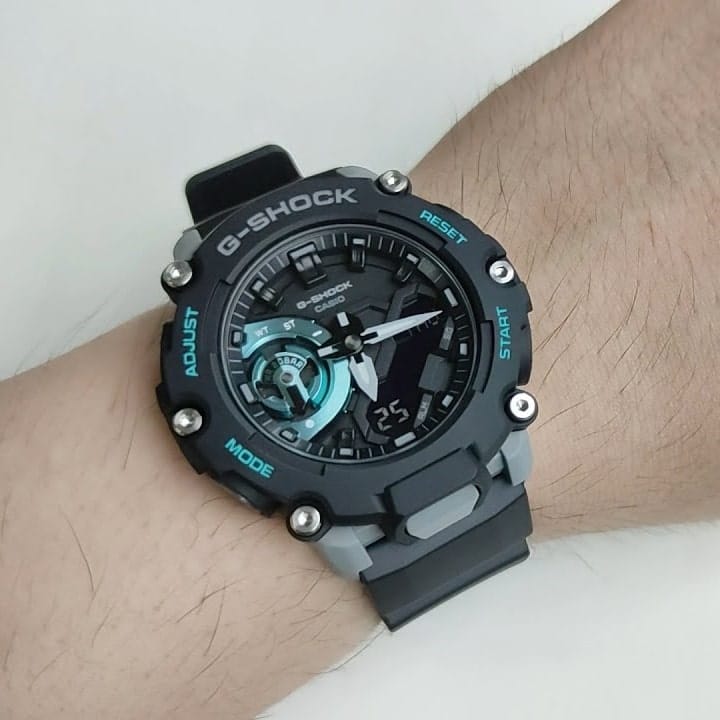 Casio G-Shock GSTS310-1A Reloj deportivo de cuarzo japonés de poliuretano  negro para hombre, Negro -, Digital