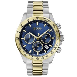 Hugo Boss Men’s Hero Sport Chronograph Silver and Gold 1513767