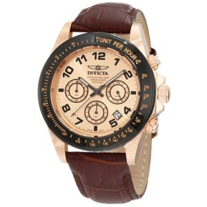 Invicta Speedway Chronograph Rose Dial 10711