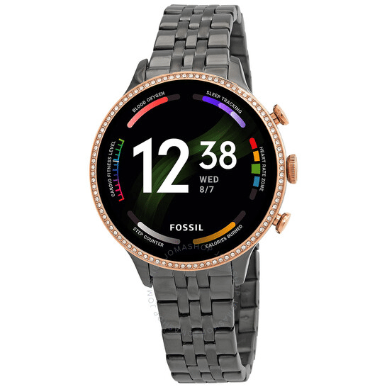 Fossil Gen 6 Smartwatch FTW6078 gris con rose gold reloj inteligente para  mujer - TIME El Salvador