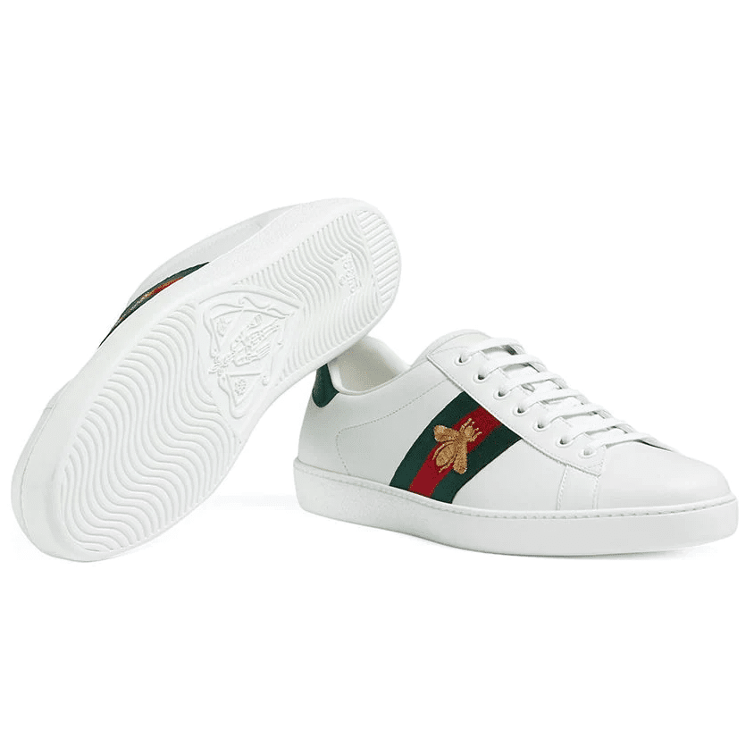 Ace Low Top White Sneakers - TIME Salvador
