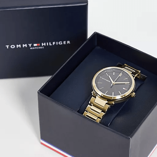 Reloj Tommy Hilfiger Dorado De Mujer Tejido 1782245 Color del fondo Blanco