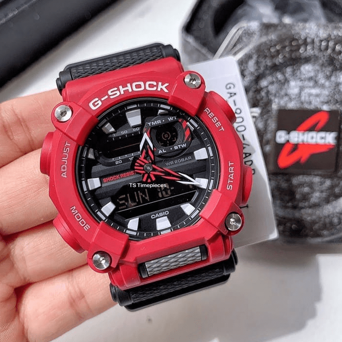 Reloj Casio G-Shock GA-900-4AER rojo hombre - G-Shock