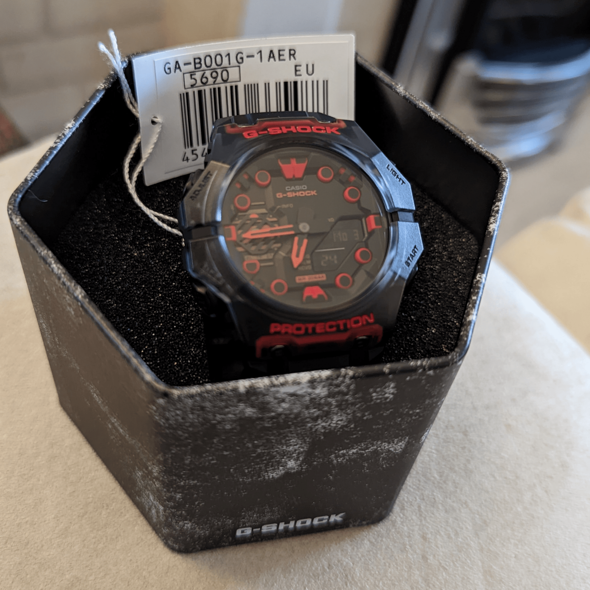 Casio G-Shock Bluetooth GA-B001G-1A Sport Carbon Core reloj