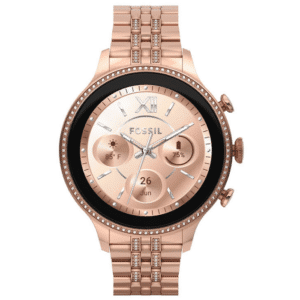 Fossil Gen 6 Smartwatch FTW6077 rose gold reloj inteligente de acero inoxidable rosa para mujer